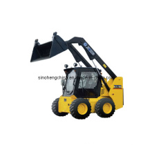 Cargador de dirección deslizante del cargador XCMG Xt750 de 0.95 toneladas